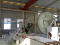 玻璃鋼罐生產車間